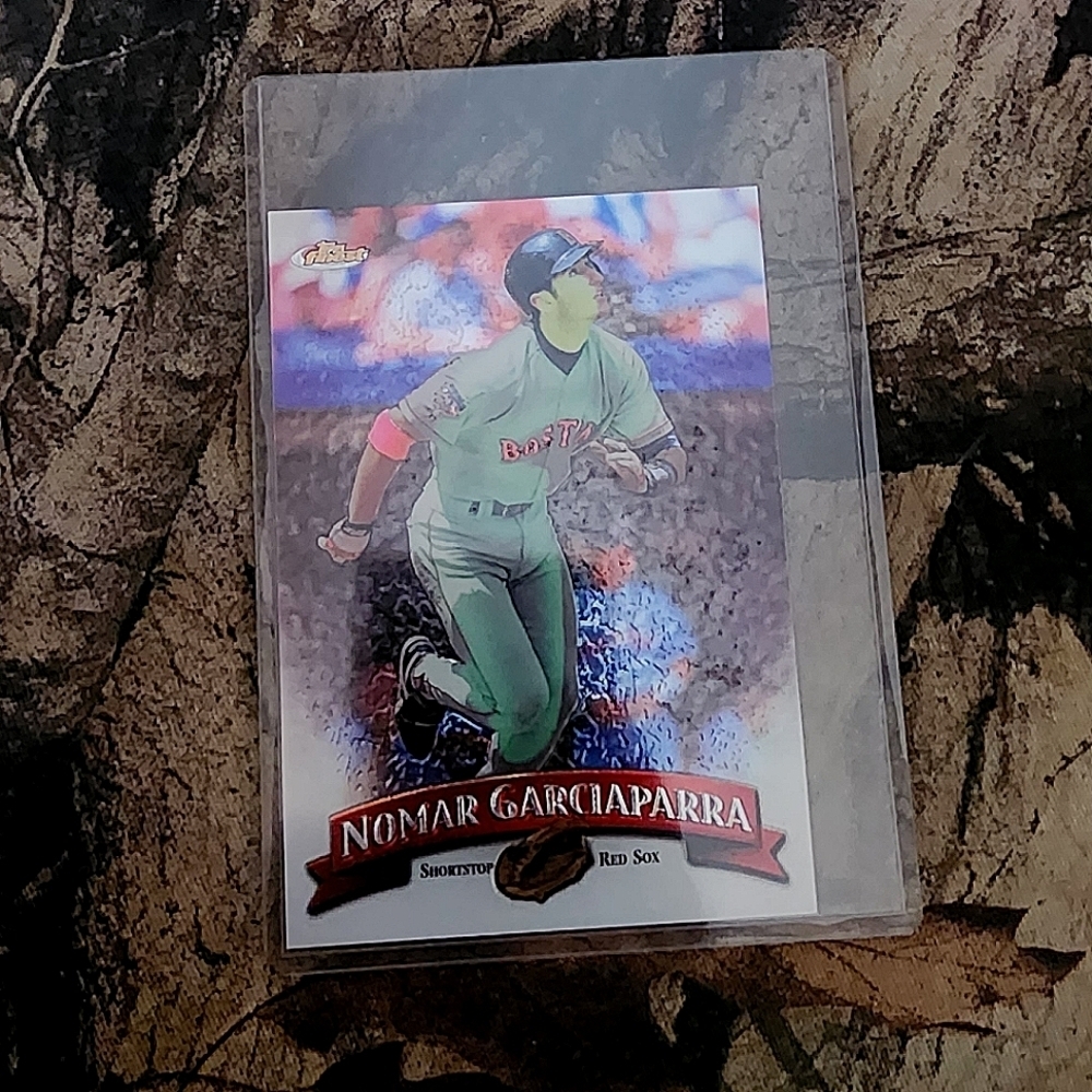 💖Topps Finest "Nomar Garciaparra" # 3 of 8 Baseball Card